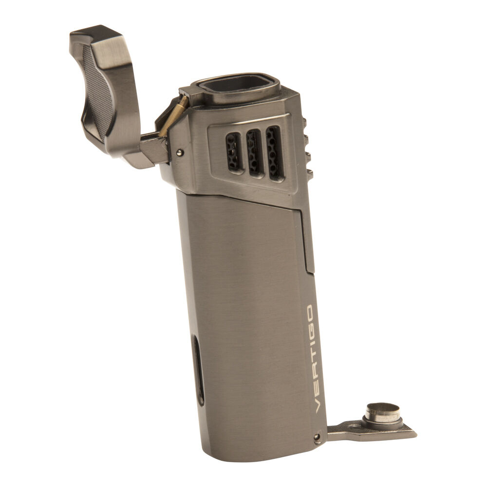 Vertigo Crown Lighter Gunmetal, , jrcigars